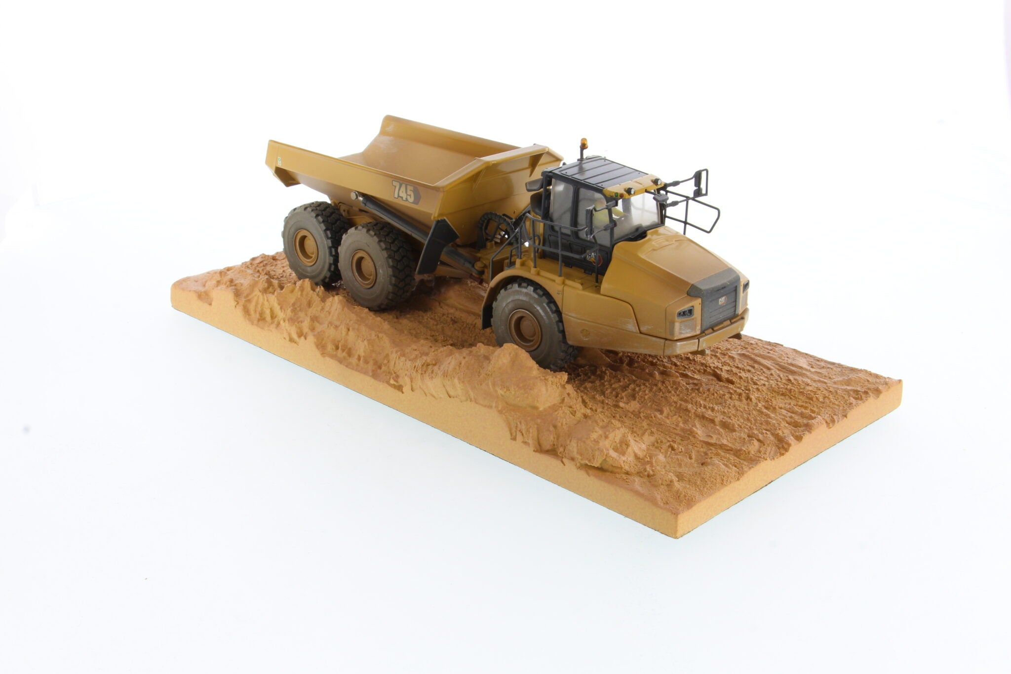 Diecast Masters 1:50 Caterpillar 745 Camión volquete articulado