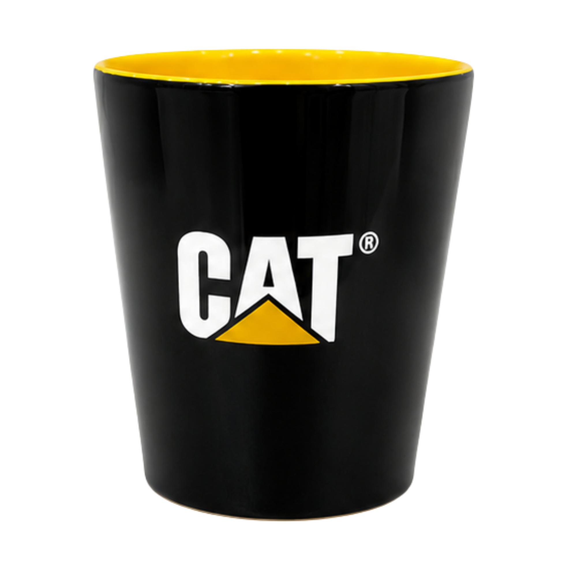 Taza Negro-Amarrillo CAT