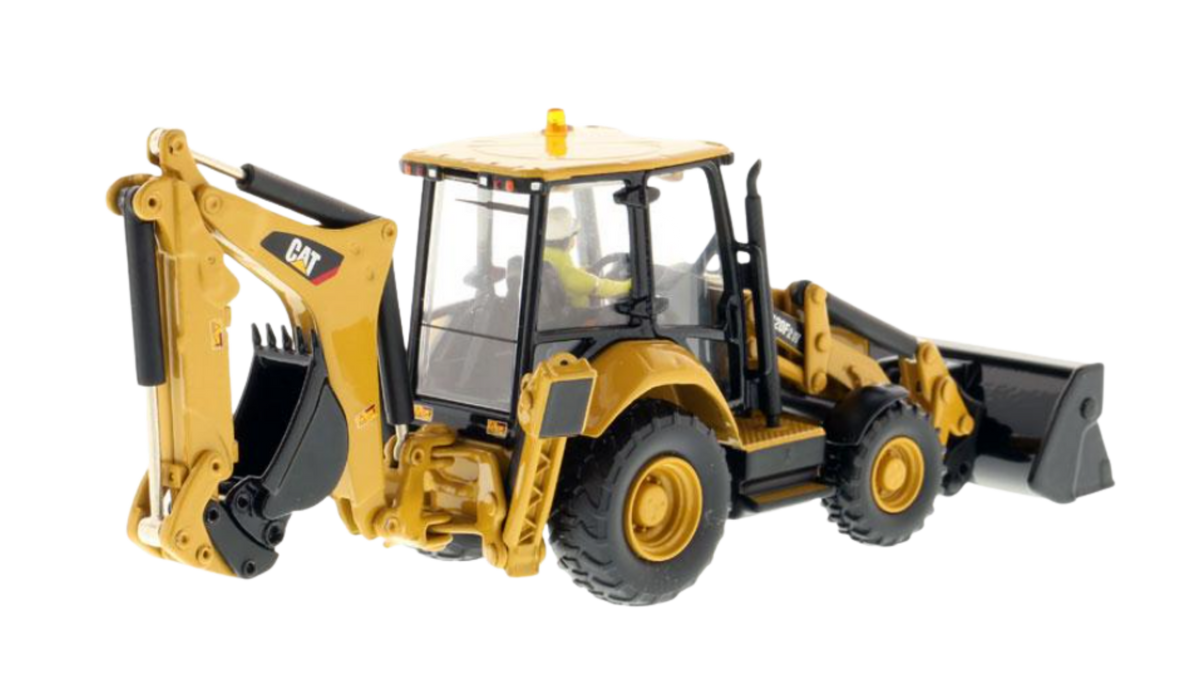 RETROEXCAVADORA CAT 420F2 BACKHOE LOADER ESCALA 1:50 85233