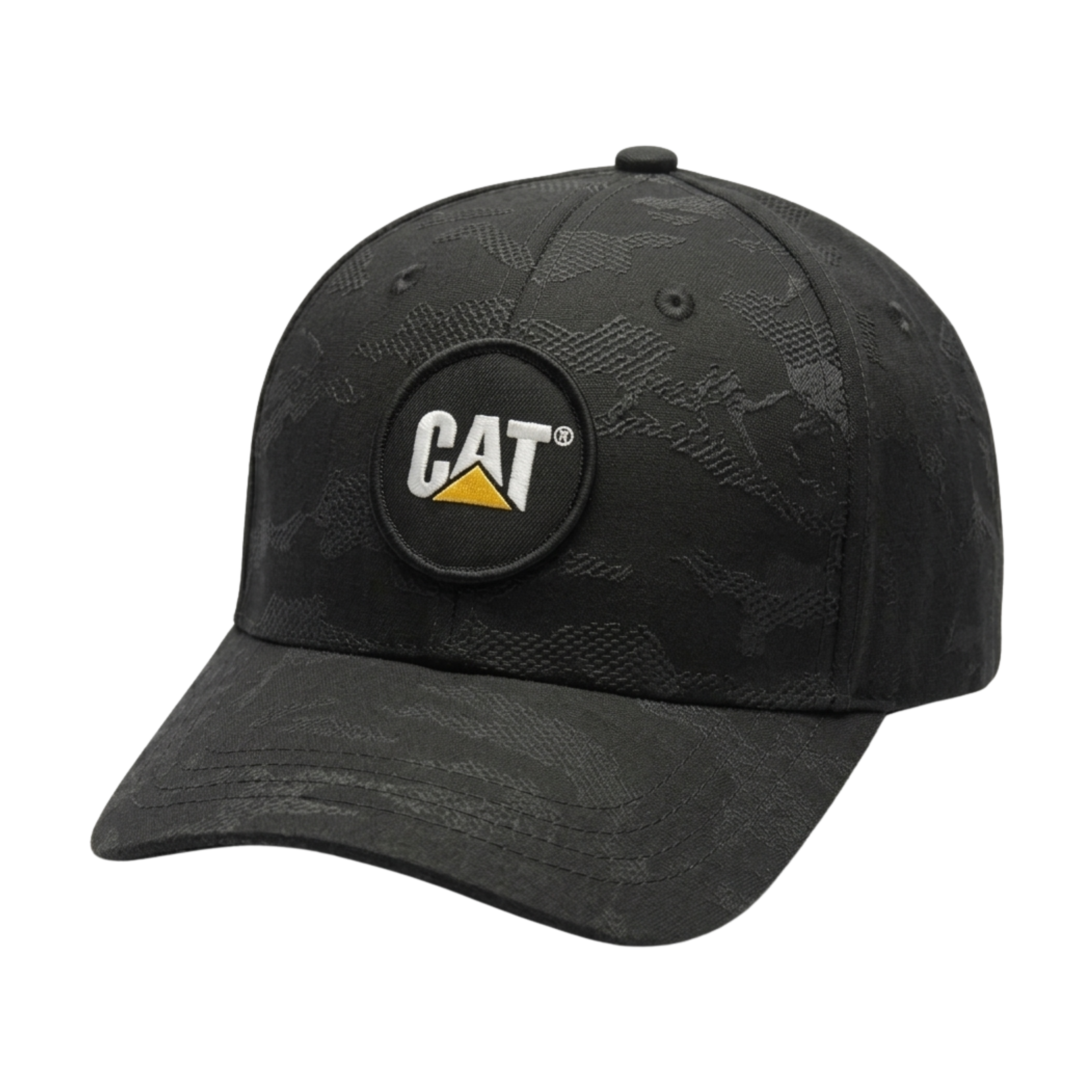 Gorra CAT NEGRA con parche frontal