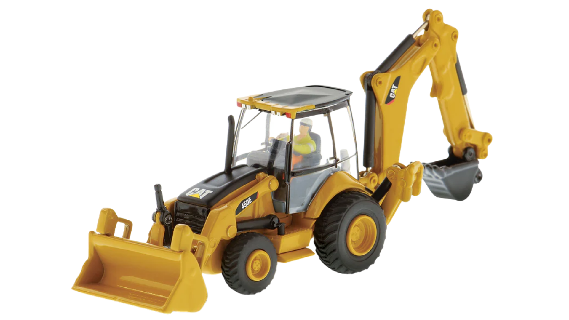 RETROEXCAVADORA CAT 450E BACKHOE LOADER, ESCALA 1:87 85263