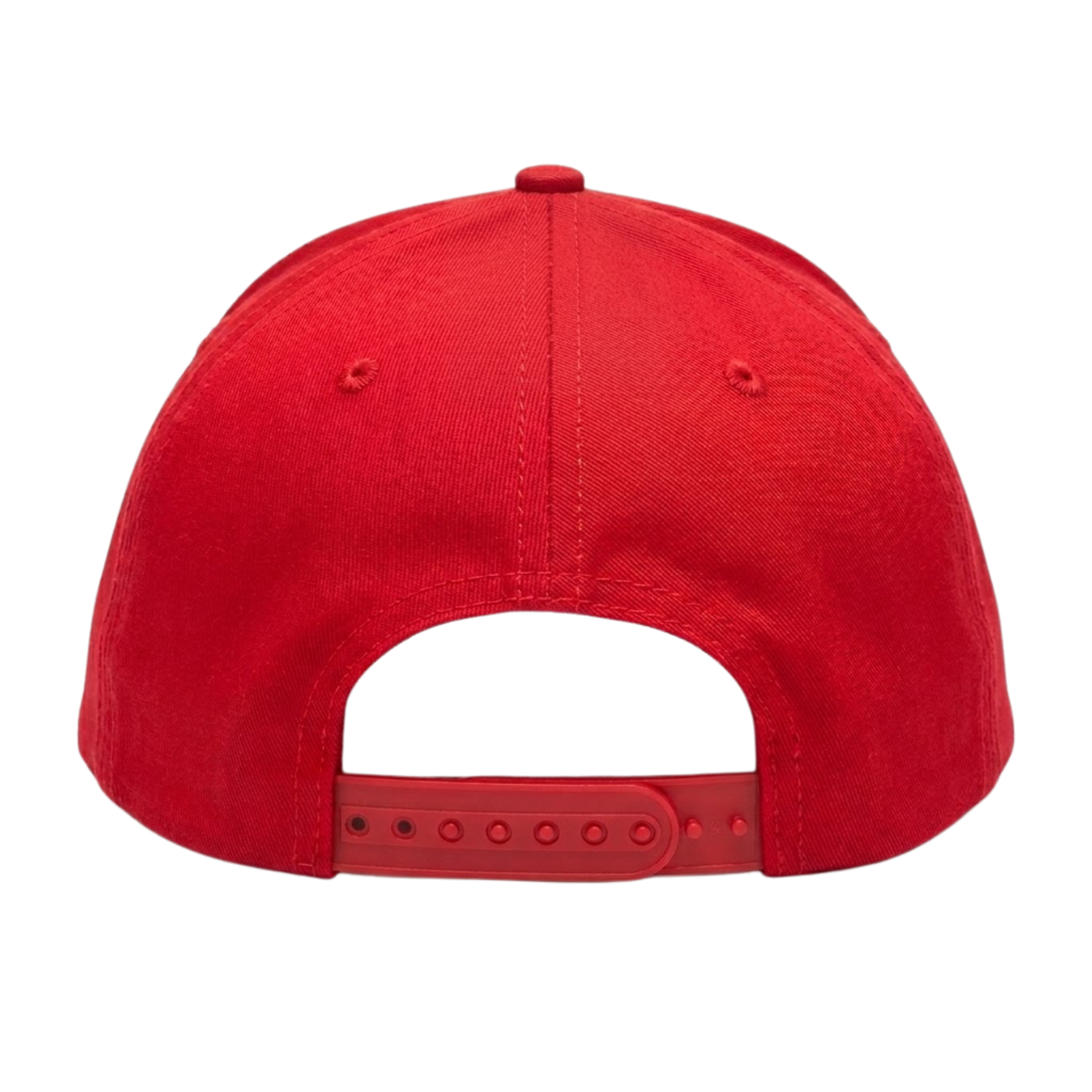 Gorra CAT roja con parche frontal negro