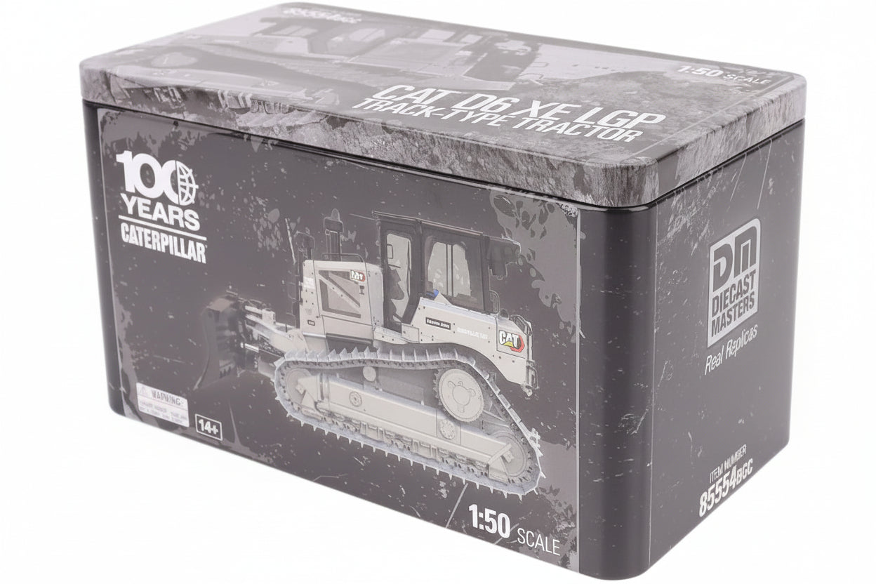 Bulldozer Caterpillar D6 XE LGP Centennial Deco Escala 1:50 | 85554BGC
