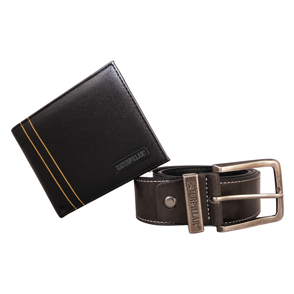 SET DE CINTURO Y CARTERA CATERPILLAR