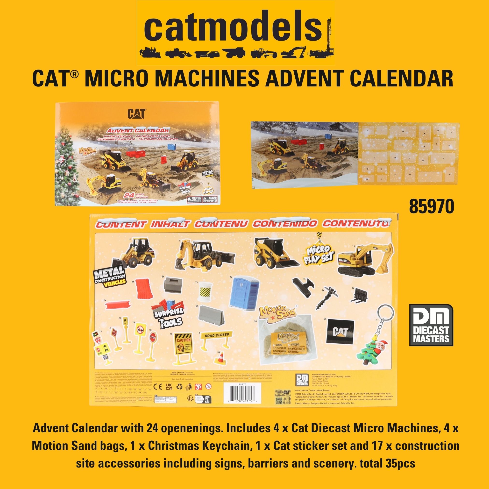 CAT Micro Calendario de Adviento – Modelo 85970