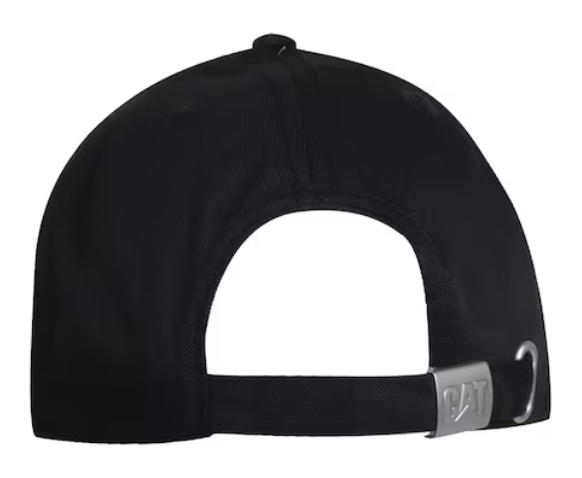 GORRA CAT NEGRA LETRAS BLANCAS