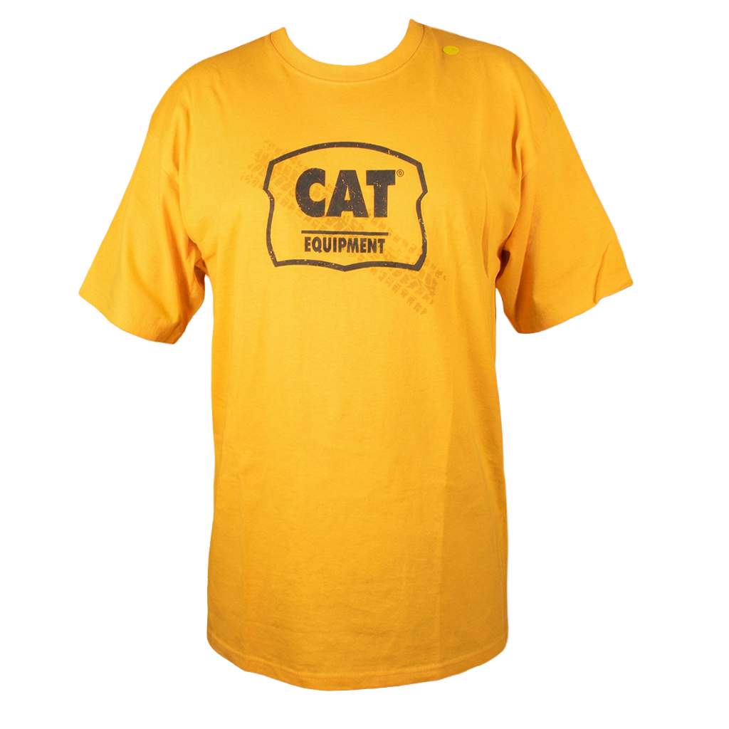 PLAYERA CAT AMARILLA CAT-000605
