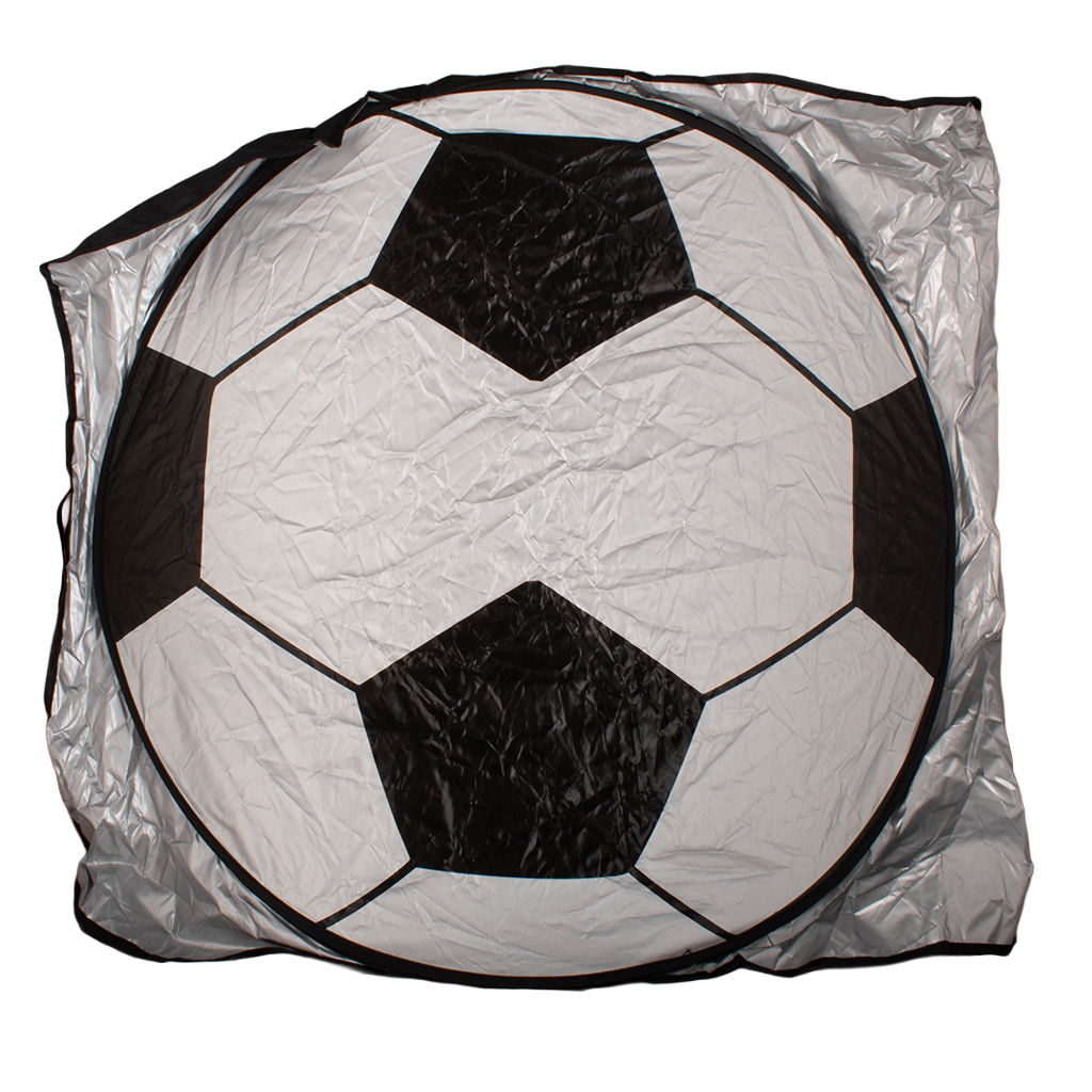 PARASOL AUTOMOTRIZ CAT DOBLE DISEÑO DE BALÓN DE FÚTBOL CAT-002727