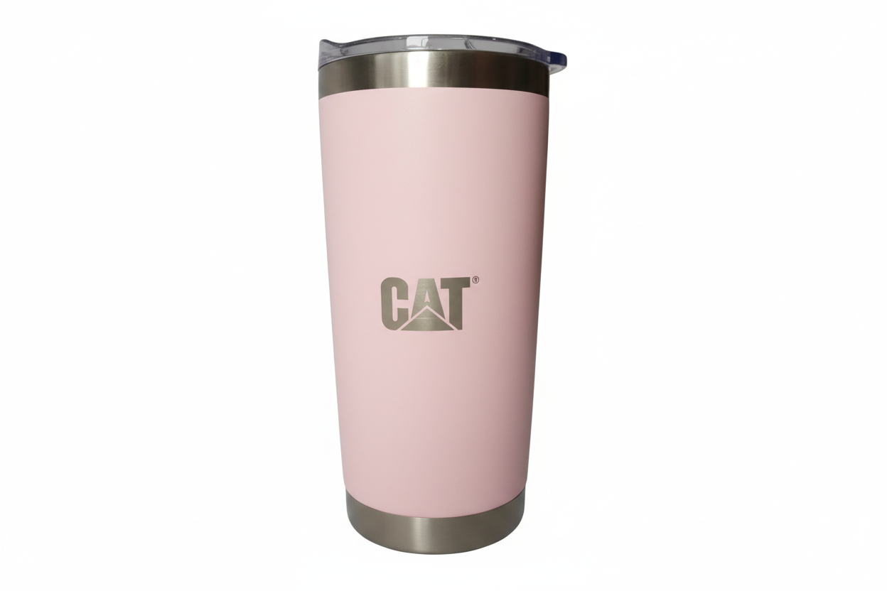 Termo Inoxidable Caterpillar 16 oz con Tapa a Presión | Modelo TH-501