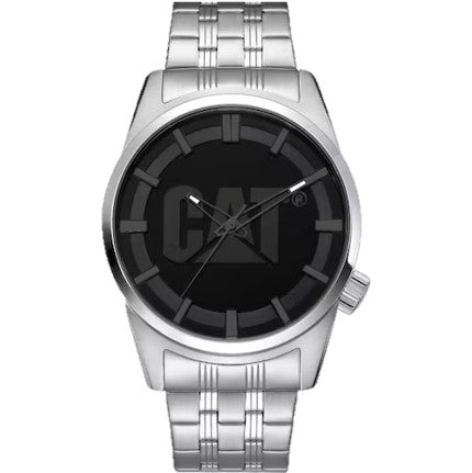 Reloj Cat De Caballero Extensible Color Plata YV.140.11.121