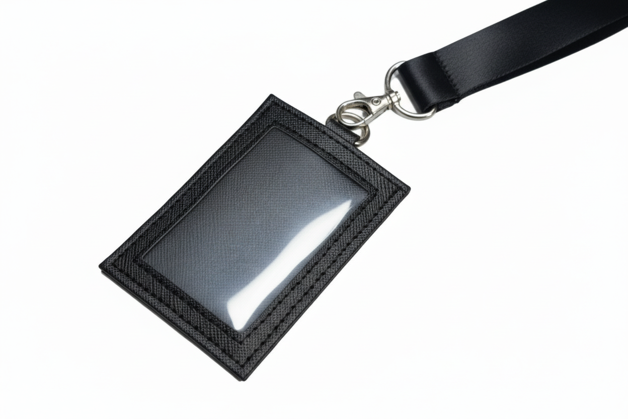 Porta Gafete CAT con Cinta y Tarjetero – VA-370