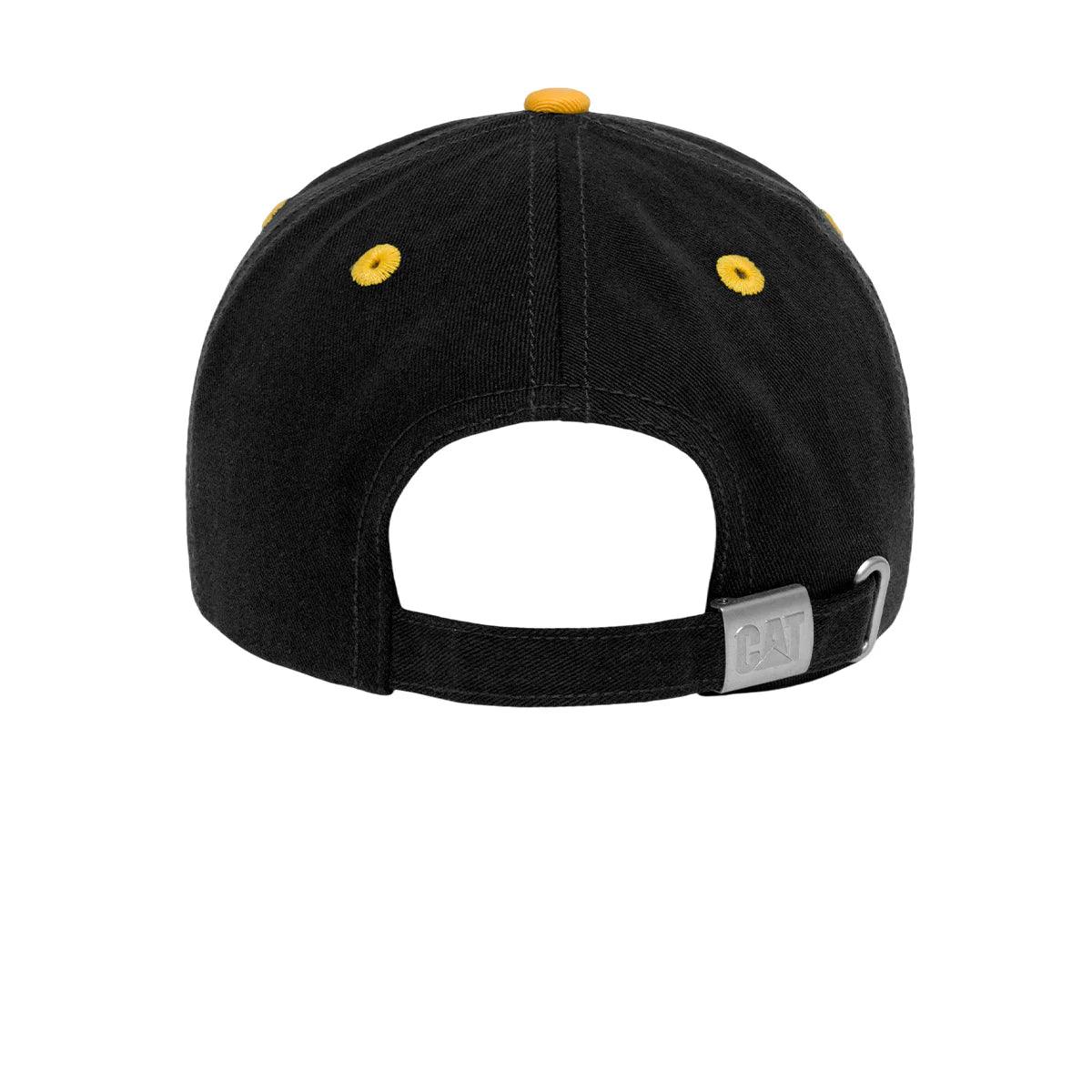 Gorra Combination unisex color negro con amarillo
