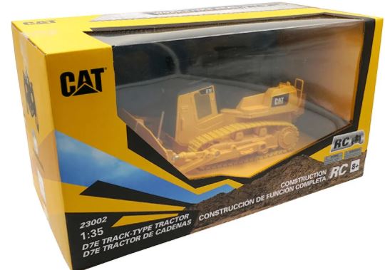 TRACTOR DE ORUGA D7E CAT® CONTROL REMOTO ESCALA 1:24
