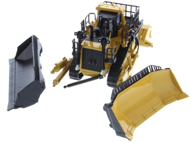 TRACTOR DE CADENAS D11T CAT CON DOS CUCHILLAS ESCALA 1:64