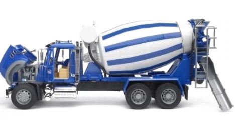 JUGUETE BRUDER A ESCALA 1:16 CAMION CEMENTERO MACK