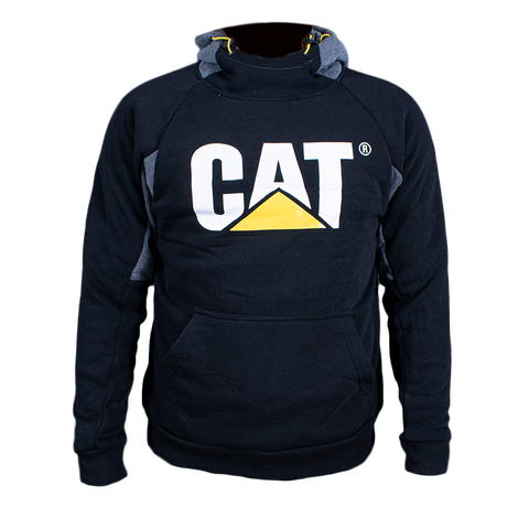 SUDADERA NEGRA CAT