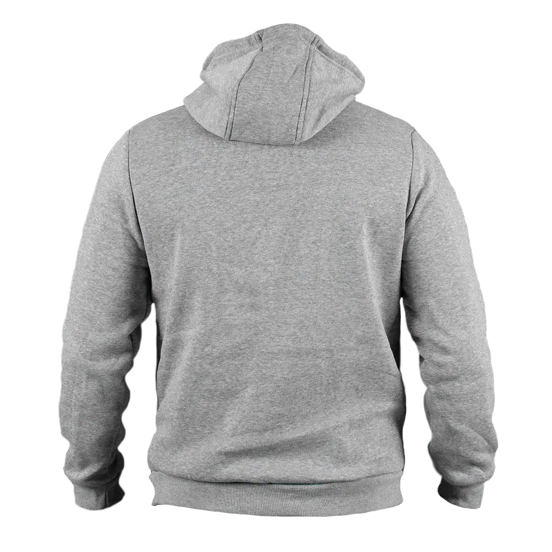 SUDADERA GRIS LOGO CAT
