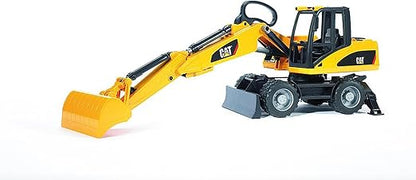 Excavadora de ruedas Cat - Escala 1:16 Bruder 02445