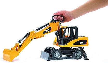 Excavadora de ruedas Cat - Escala 1:16 Bruder 02445