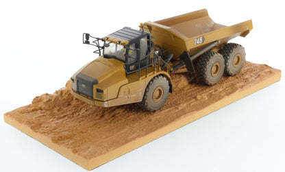 Diecast Masters 1:50 Caterpillar 745 Camión volquete articulado