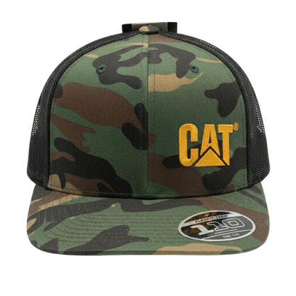 Gorra CAT Camuflajeada Snapback Visera Curva | Modelo 7506604561631