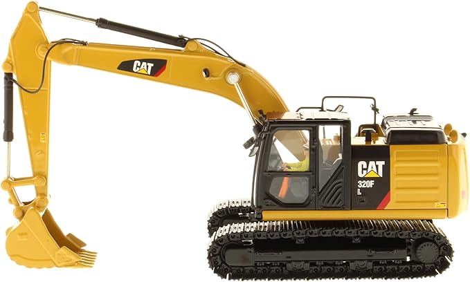 Excavadora hidráulica Cat 320F a escala 1:50, Modelo coleccionable a troquel 85931C