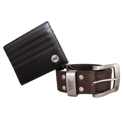 SET DE CARTERA Y CINTURON CAT