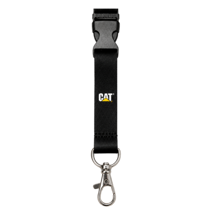 Porta Gafete CAT con Broche Metálico y Hebilla de Liberación Rápida