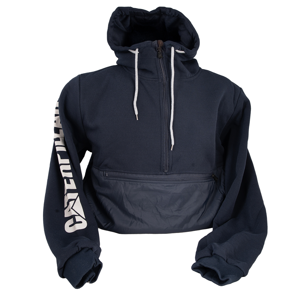 SUDADERA CASUAL CATERPILLAR AZUL MARINO