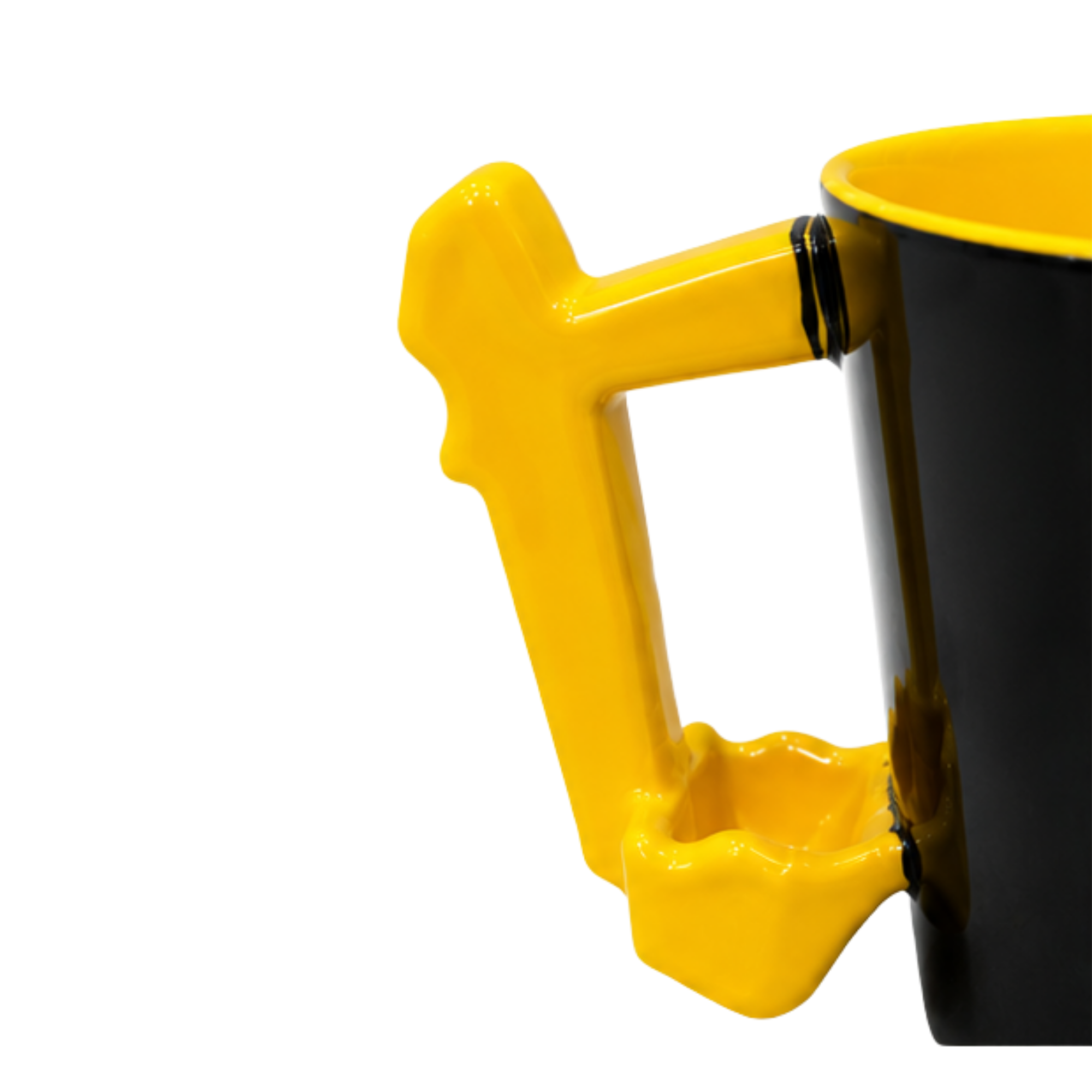 Taza Negro-Amarrillo CAT
