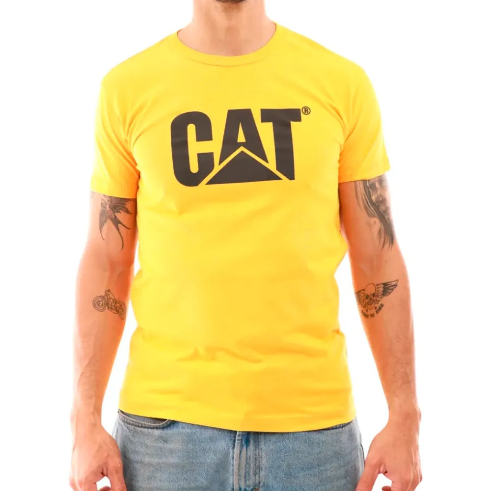 PLAYERA AMARILLA CAT