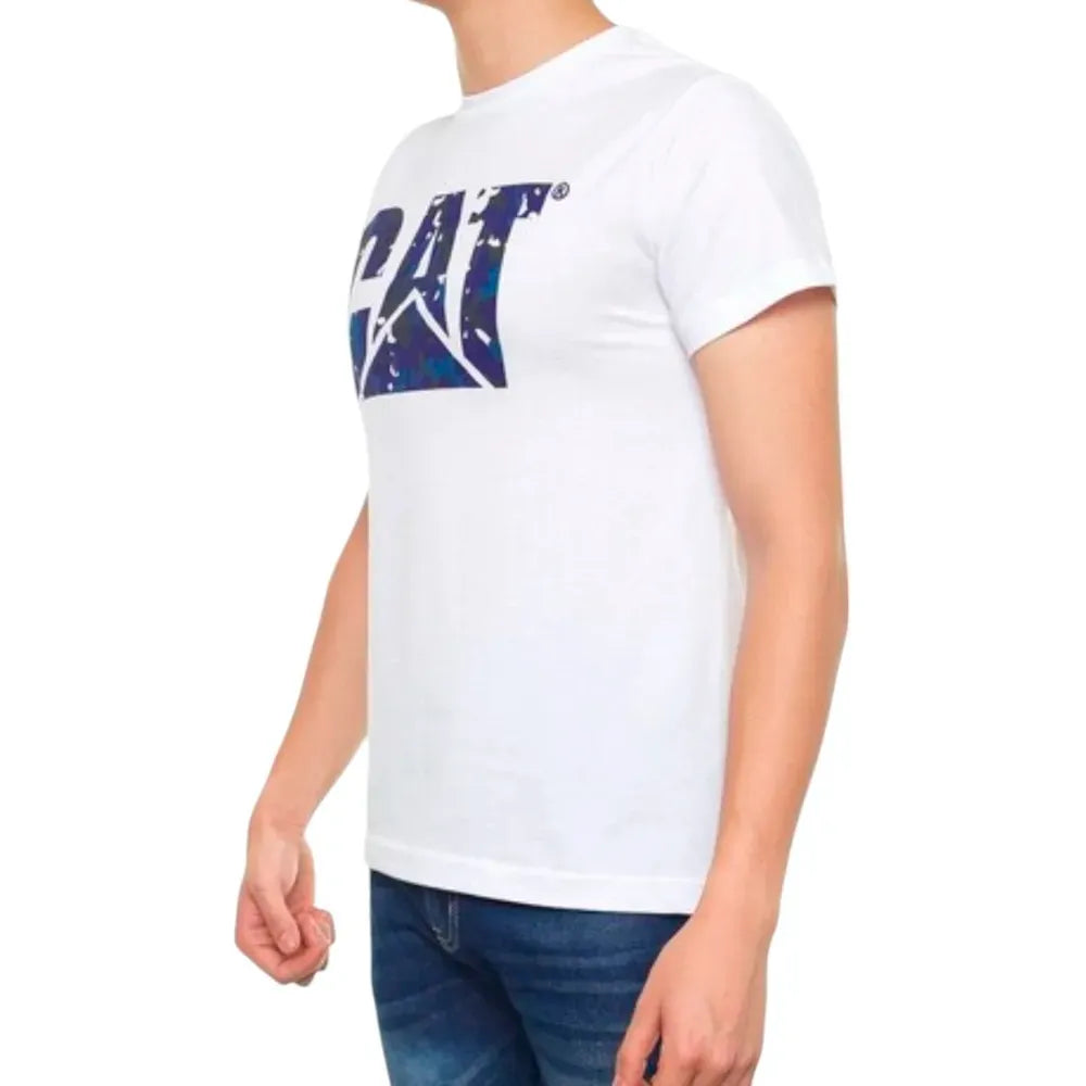 PLAYERA BLANCA CAT