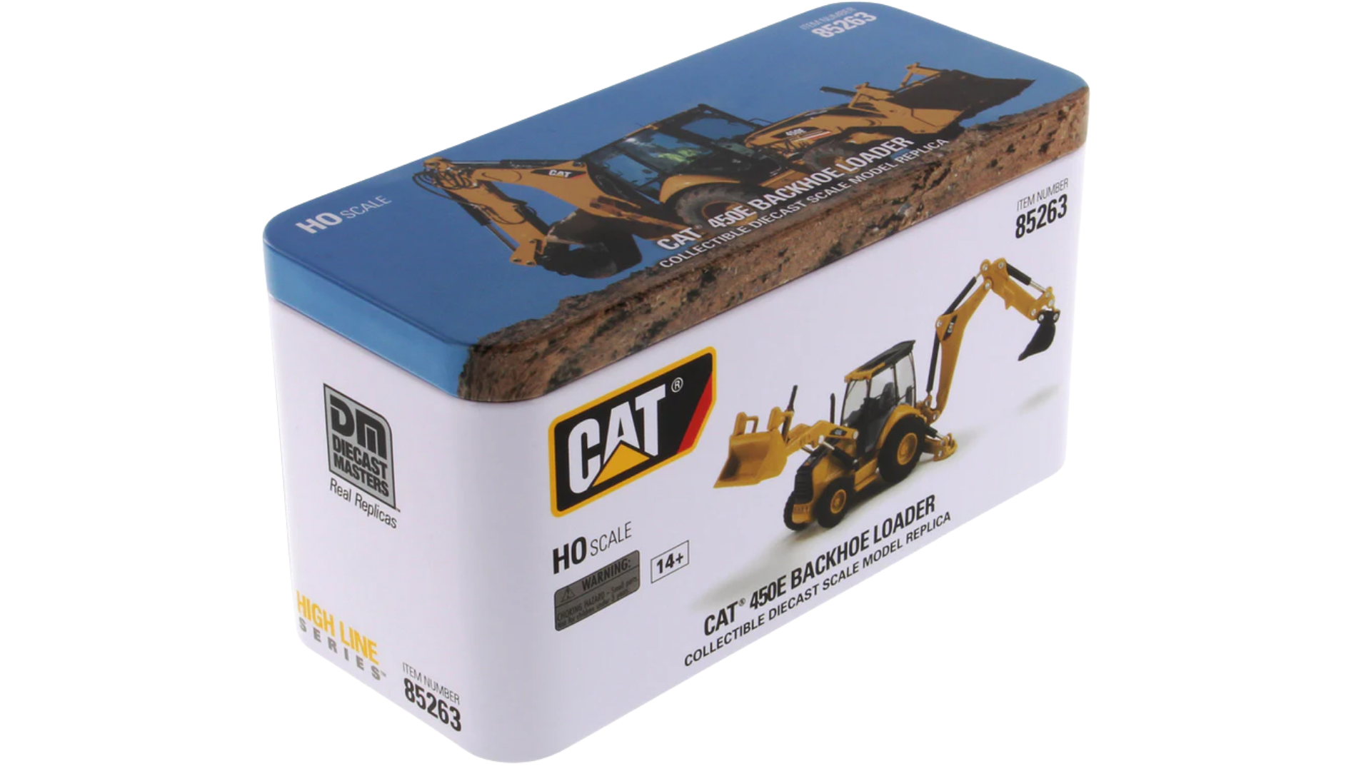 RETROEXCAVADORA CAT 450E BACKHOE LOADER, ESCALA 1:87 85263
