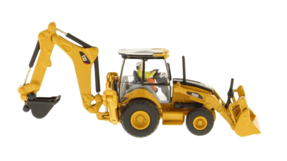 RETROEXCAVADORA CAT 450E BACKHOE LOADER, ESCALA 1:87 85263
