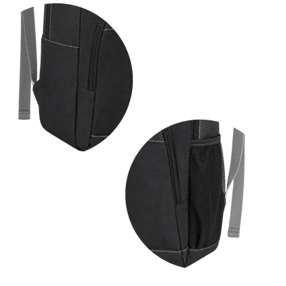 Mochila CAT Negra con Gris