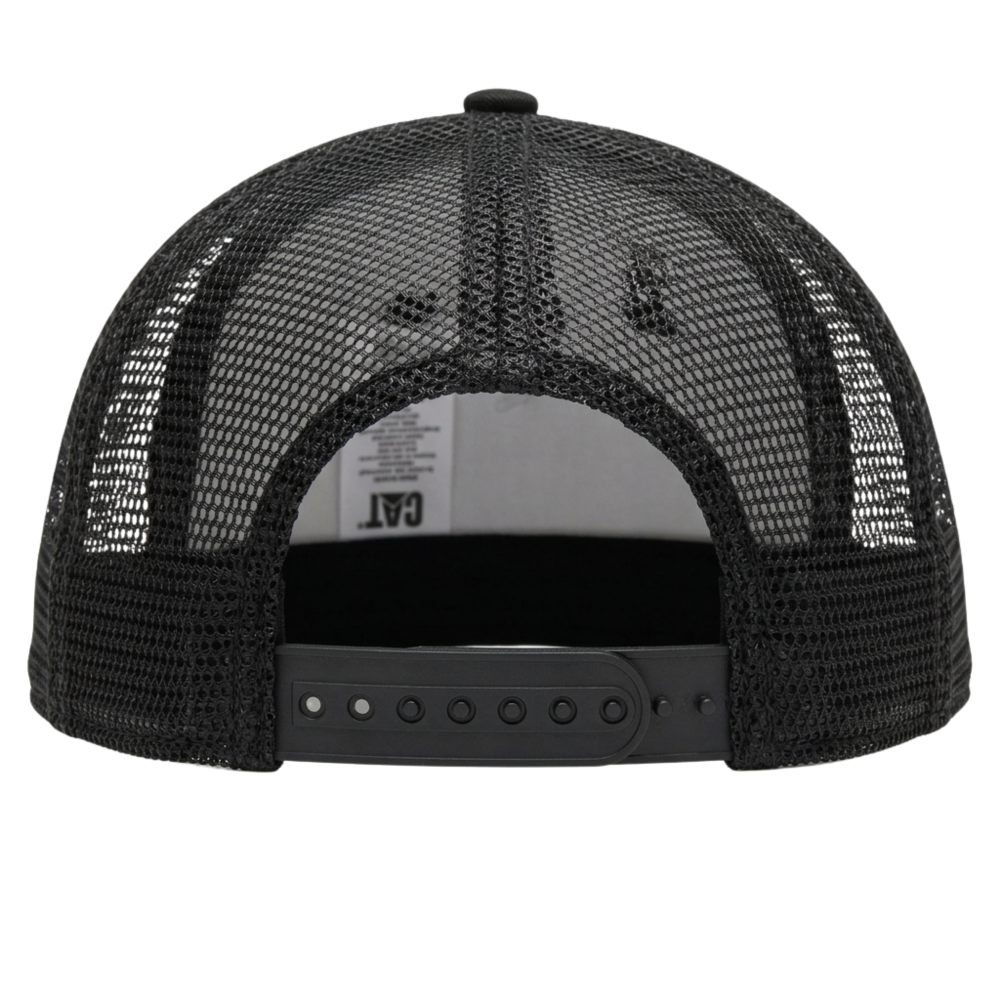 Gorra CAT Diesel Power Negra con Malla Trasera