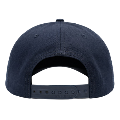 Gorra CAT Azul Marino con Logo Bordado Gris