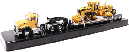 Cat 84414 – Tractor CT660 + Lowboy + Motoniveladora 163H