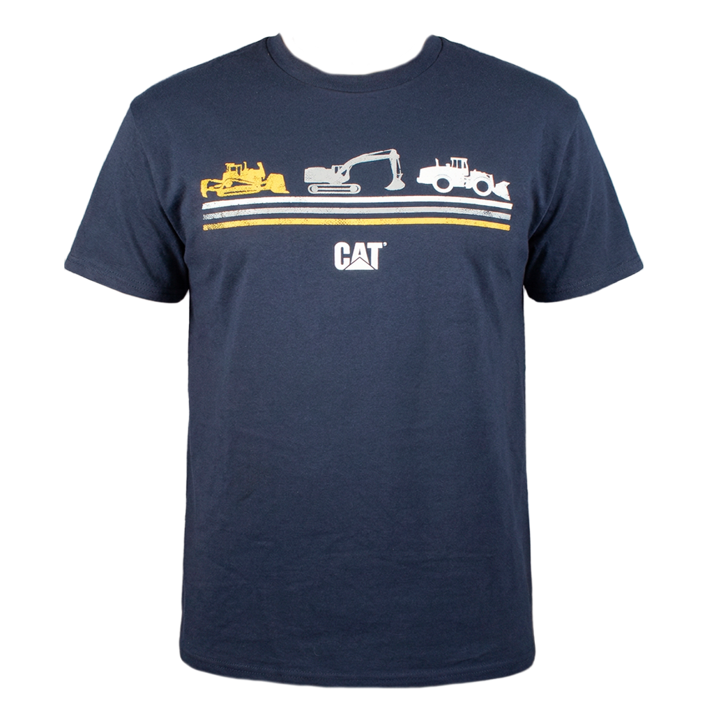 PLAYERA CAT AZUL MARINO 44410326