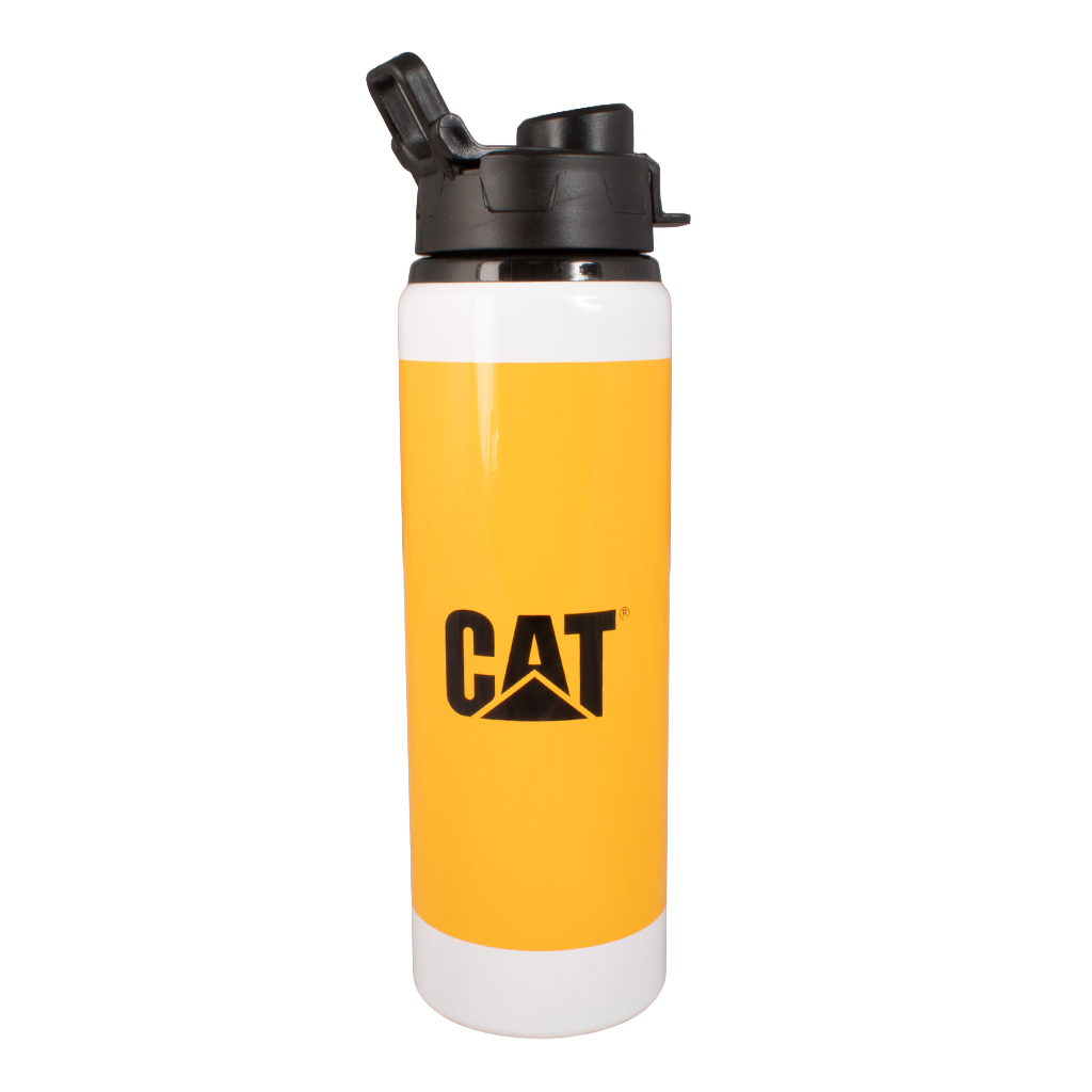 BOTELLA TÉRMICA CAT AMARILLA 4448467