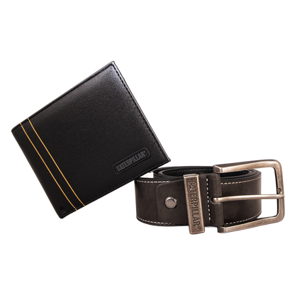 SET DE CINTURO Y CARTERA CATERPILLAR