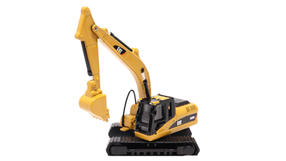 Diecast Masters 84420 Caterpillar Tractor with Lowboy Trailer and Cat 320D L