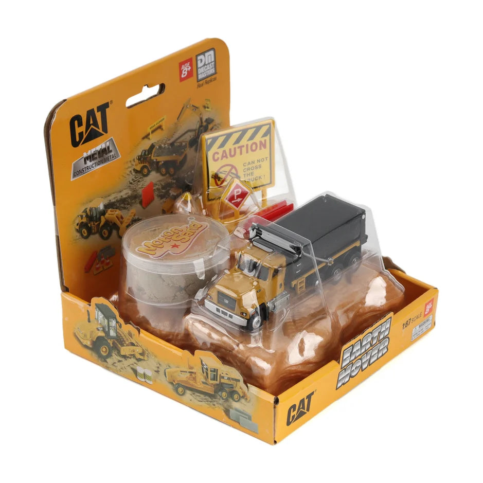 Juego de construcción de camión volquete Cat CT681 a escala 1:87