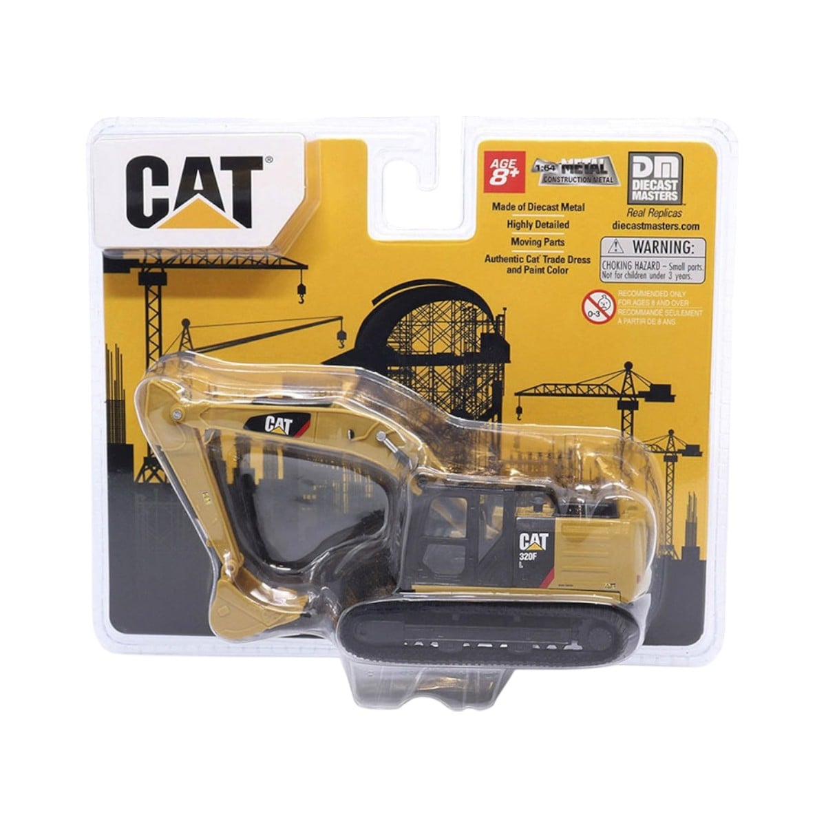 Excavadora Caterpillar 320F L Escala 1:64 Diecast Masters | 84644CS