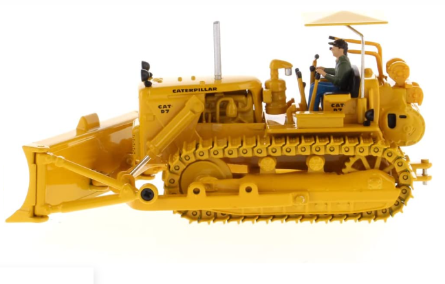 TRACTOR DE ORUGAS CATERPILLAR D7C ESCALA 1:50