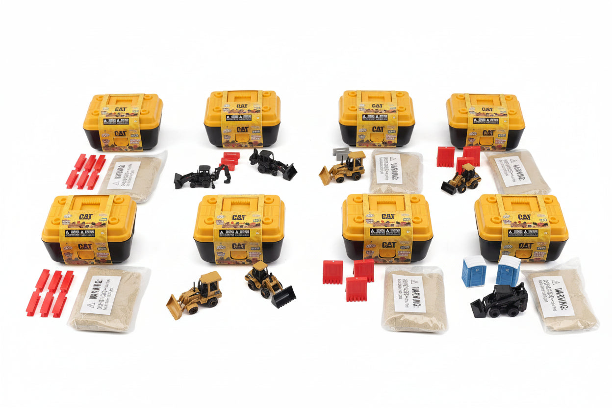 Micro Play Set CAT Metal Construction con Motion Sand | Modelo 85960B