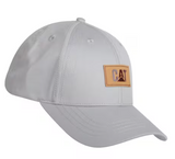 GORRA CAT GRIS LOGO MARRON