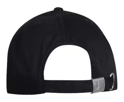 GORRA CAT NEGRA LETRAS BLANCAS
