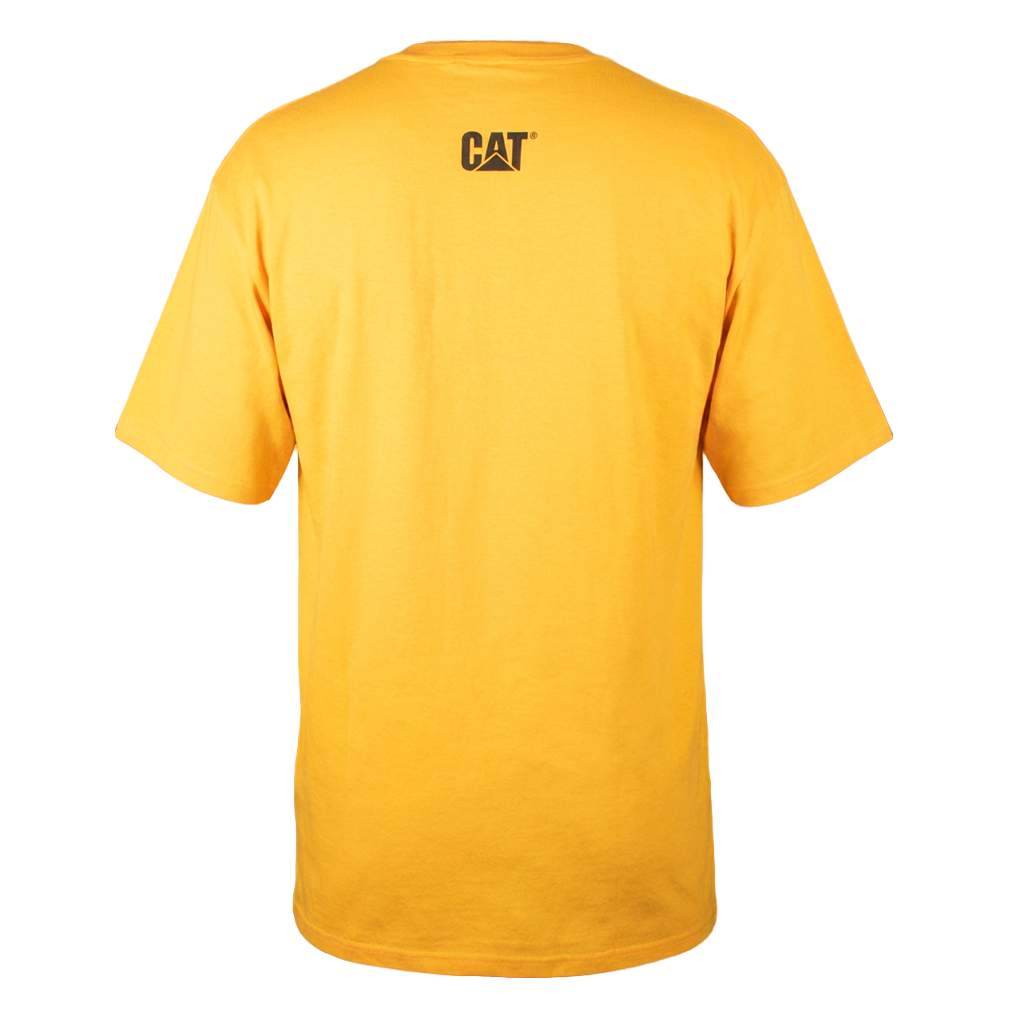 PLAYERA CAT AMARILLA CAT-000605
