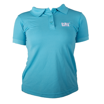 PLAYERA POLO CAT PARA DAMA COLOR TURQUESA CATPDA